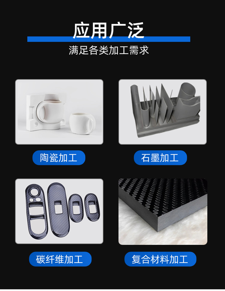 陶瓷精雕機應用范圍